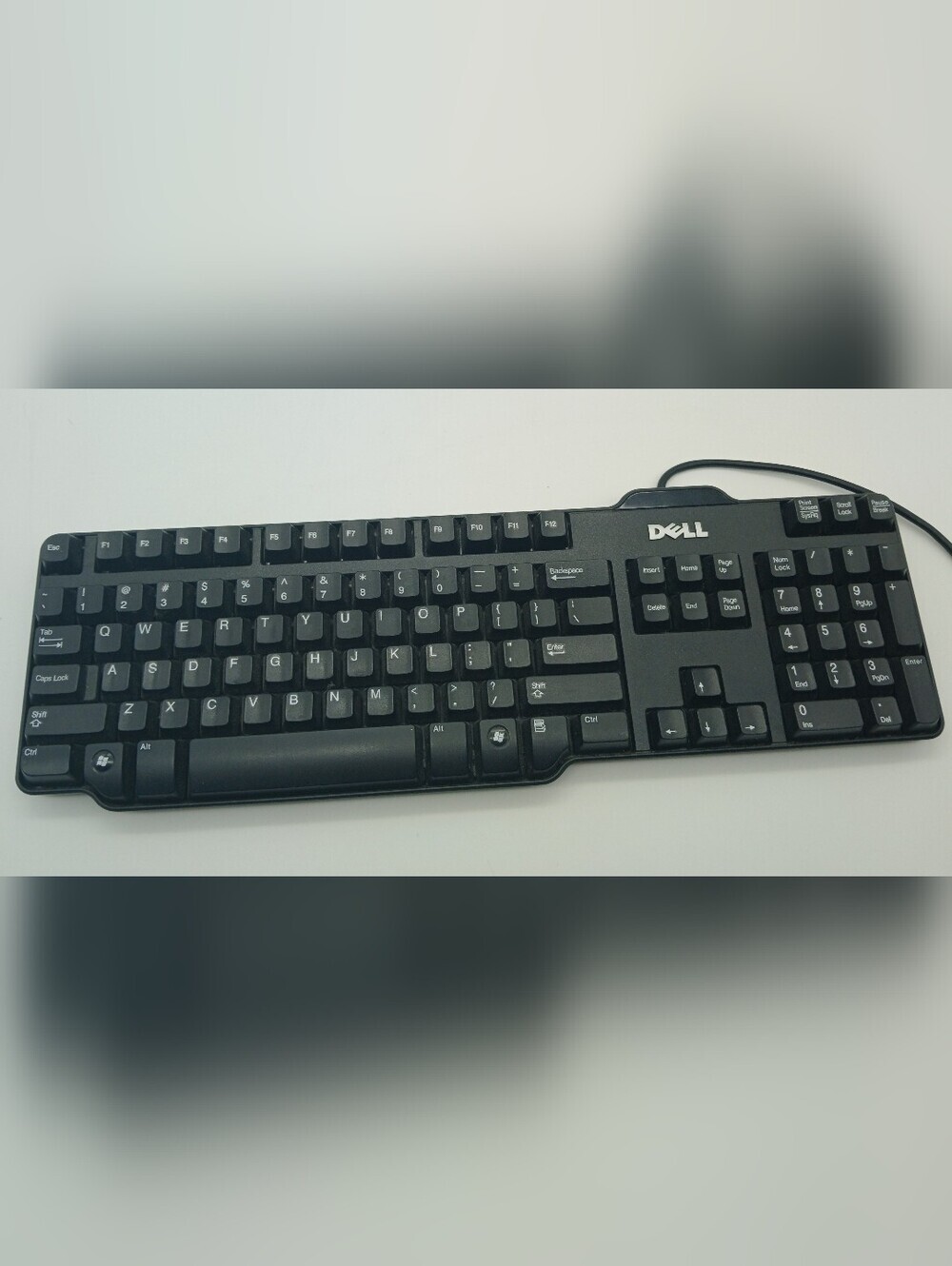 Dell Black Wired USB Full-Size Keyboard with Numeric Keypad